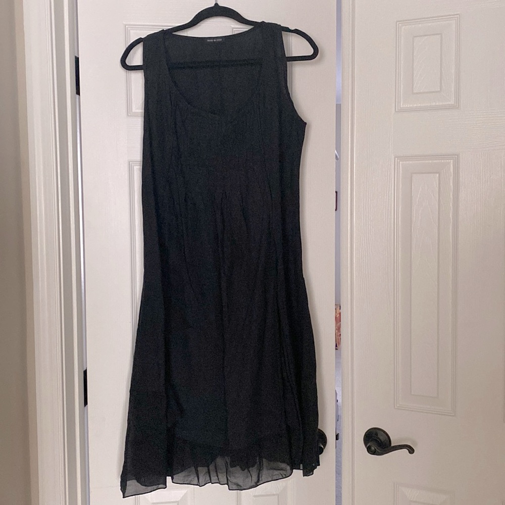 Linen sundress from Italy sz L